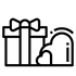 Gift with heart icon