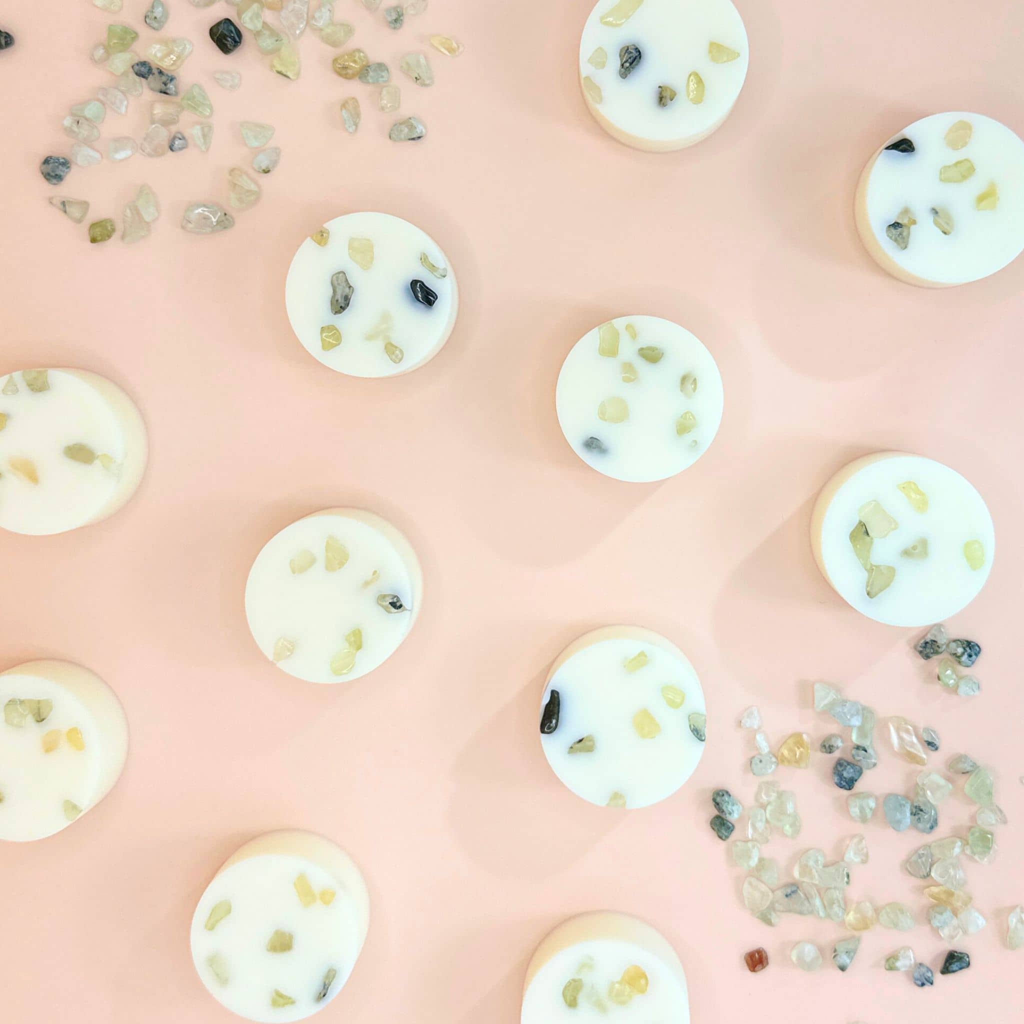 Fig and Pear crystal wax melts - flat lay
