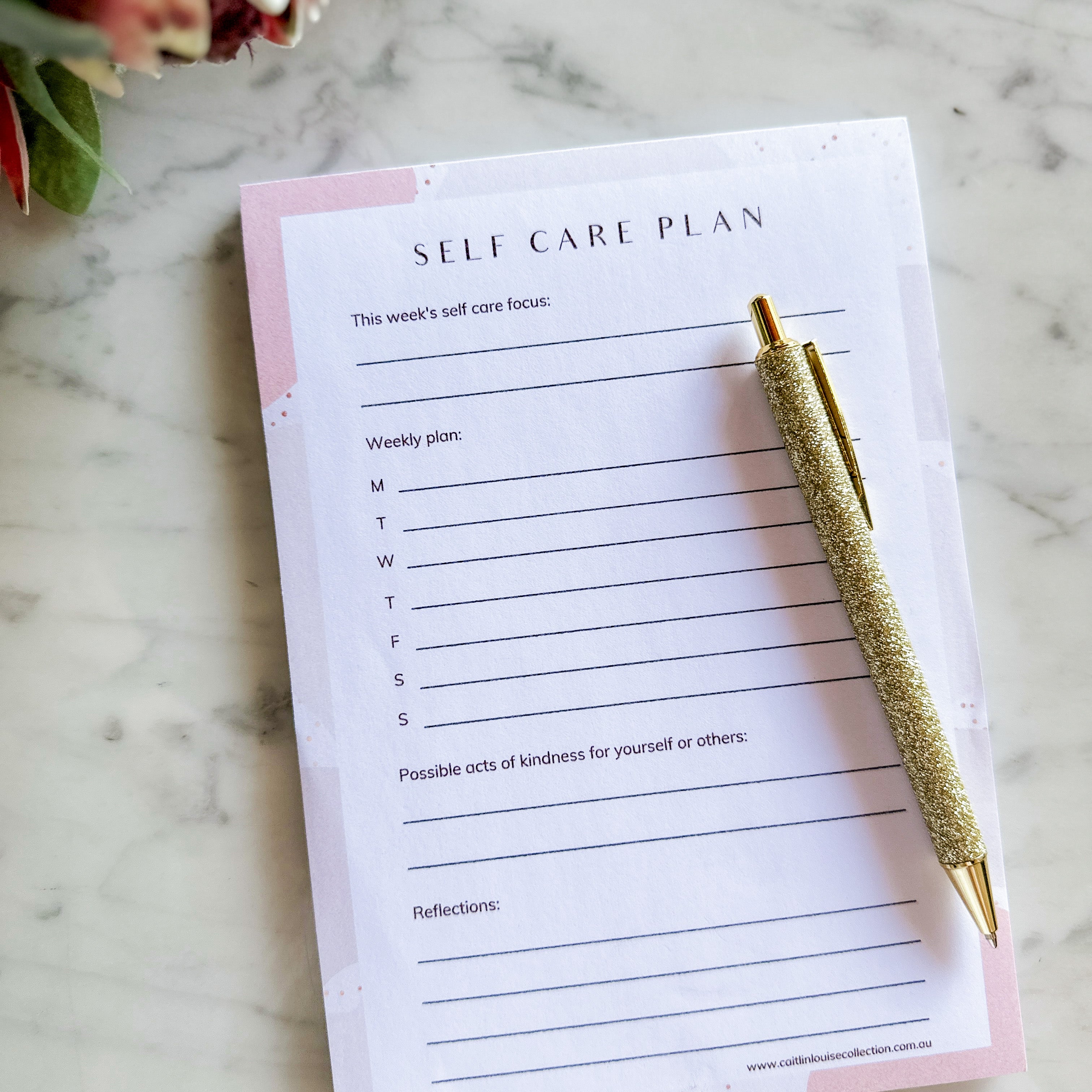 Stationery for Self-Care