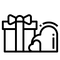 Gift with heart icon