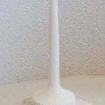 Caitlin Louise Collection Eclat Pillar Candle - textured white background