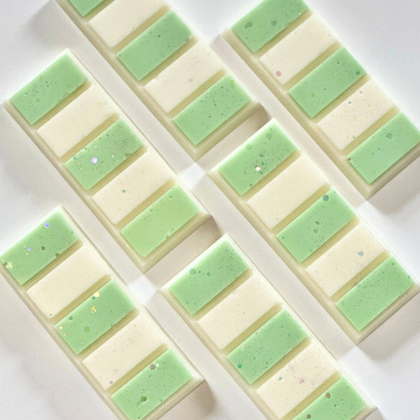 French pear wax melt snap bar - flat lay