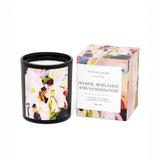 Caitlin Louise Collection Jasmine, Bergamot and Sandalwood Artist Candle - white background