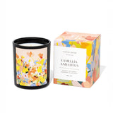 Caitlin Louise Collection Camellia and Lotus Artist Candle - white background