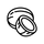Icon of coconuts