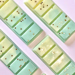 Caitlin Louise Collection's Lemongrass and Lime Soy Wax Melt Snap Bar - flat lay