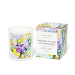 Caitlin Louise Collection Patchouli and Sandalwood Artist Candle - white background