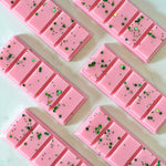 Caitlin Louise Collection's Watermelon and Lemonade Soy Wax Melt Snap Bar - flat lay