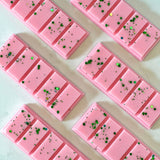 Caitlin Louise Collection's Watermelon and Lemonade Soy Wax Melt Snap Bar - flat lay